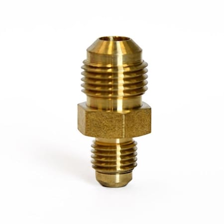 Atc ATC 3/8 in. Flare X 1/4 in. D Flare Yellow Brass Union 6JC120110701089